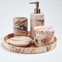 Marble Round Tray 28cm