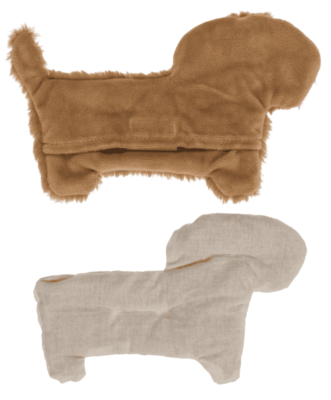 Heat pack, Dachshund, 22 x 15 cm,