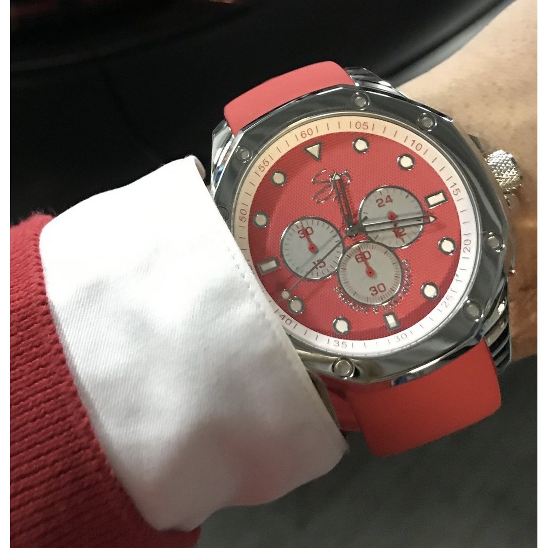Finestra Miura stainless steel chronograph 10 ATM