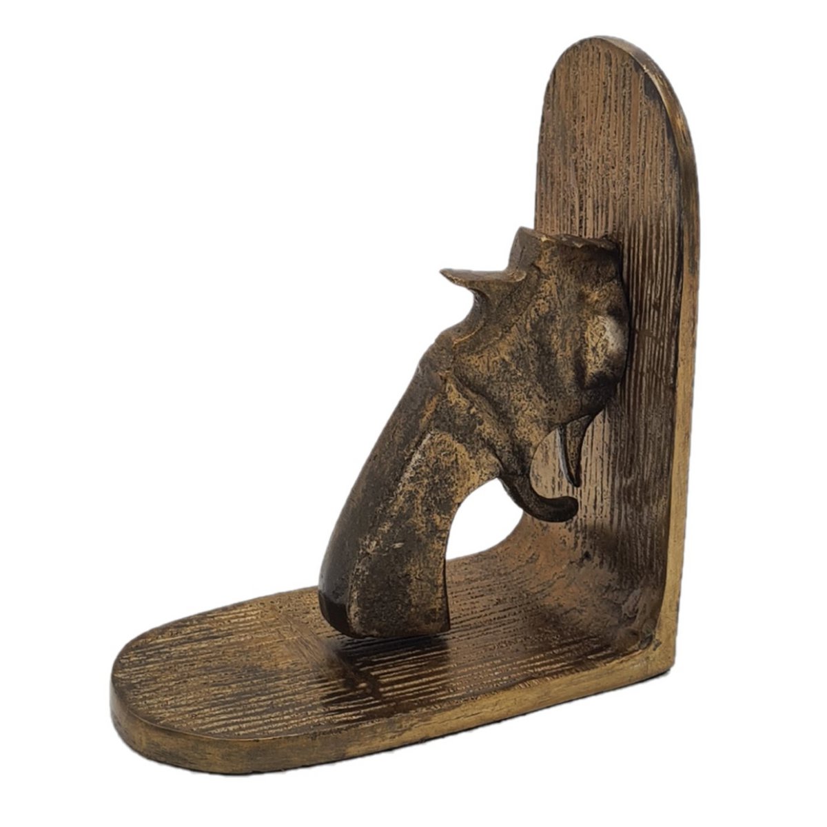 Bookend Gun - Gold - Antique Brass Shiny