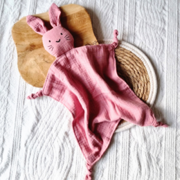 Peluche idrofilo Coniglio - Rosa antico