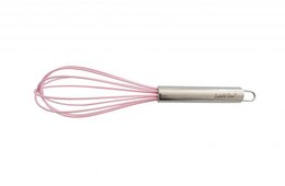 Frullino per uova in silicone rosa pastello Isabelle Rose 25 cm