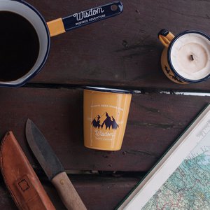 0,4l Enamel Tumbler Apricot | Wisdom