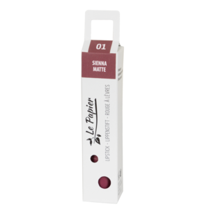 Papierbuis Lipstick - Sienna 01 Matte