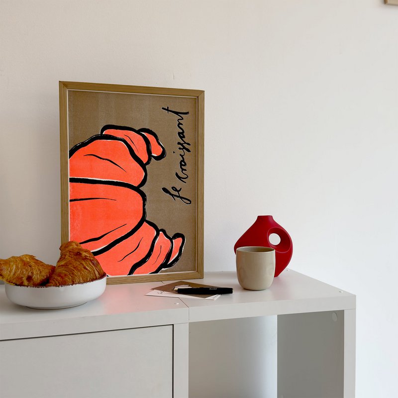 Le Croissant (open edition) | Risography print