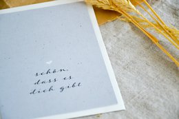 Postkort "Dejligt at du eksisterer"