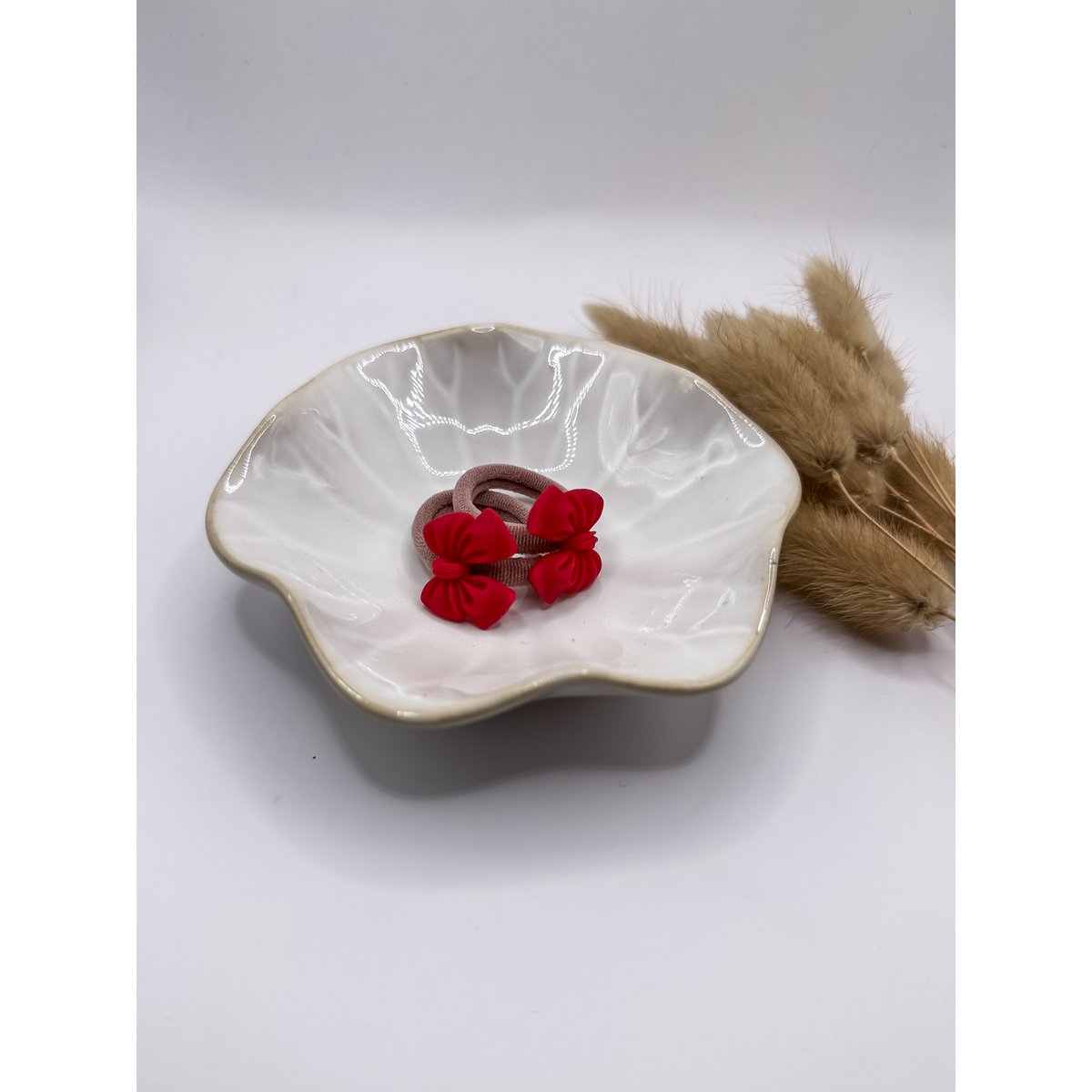 Set von Haarelastiejes Weihnachten - 6