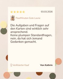 Paar minuten in een goed humeur – Gesprekskaartenset voor koppels
