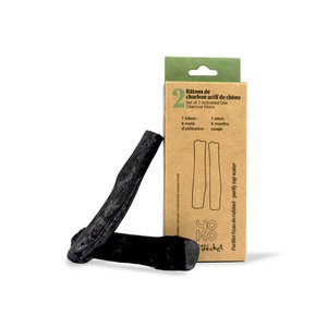 Charcoal water filter sticks