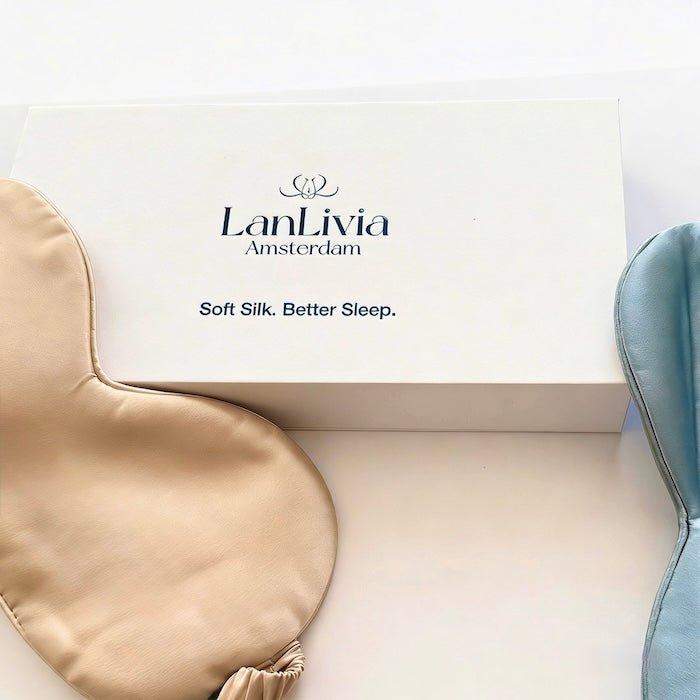 22 Momme Schlafmaske aus Maulbeerseide – inklusive Geschenkbox