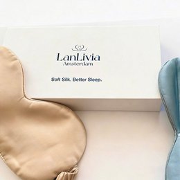 22 Momme Schlafmaske aus Maulbeerseide – inklusive Geschenkbox