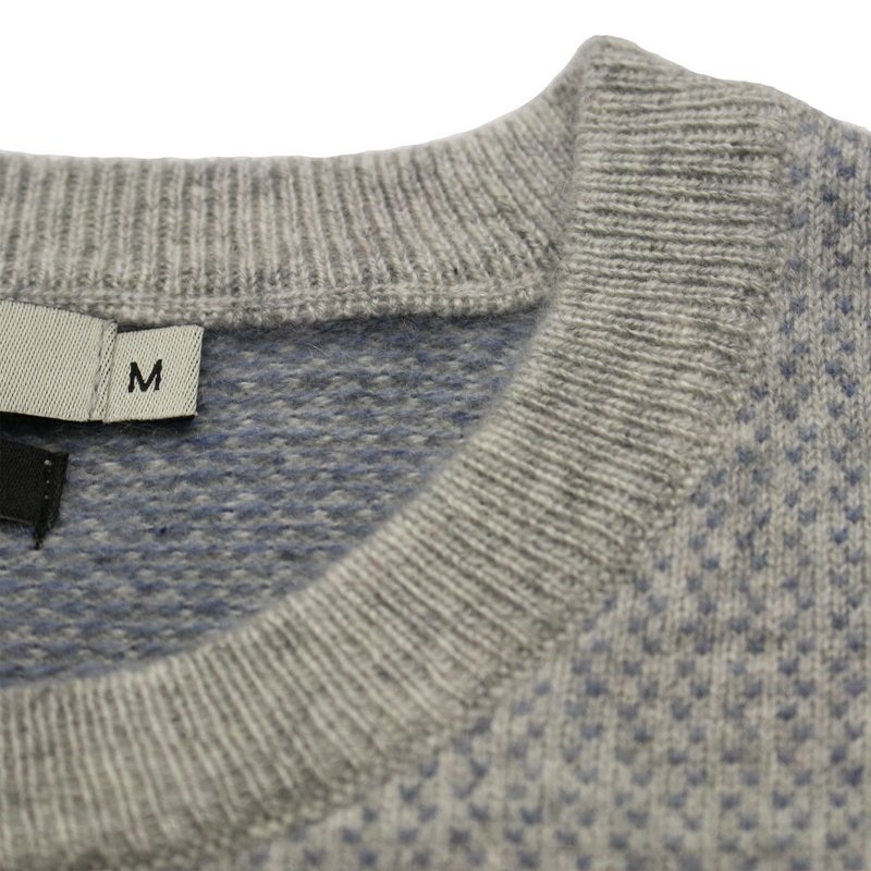 Birds Eye Kaschmirpullover mit Rundhalsausschnitt Maui