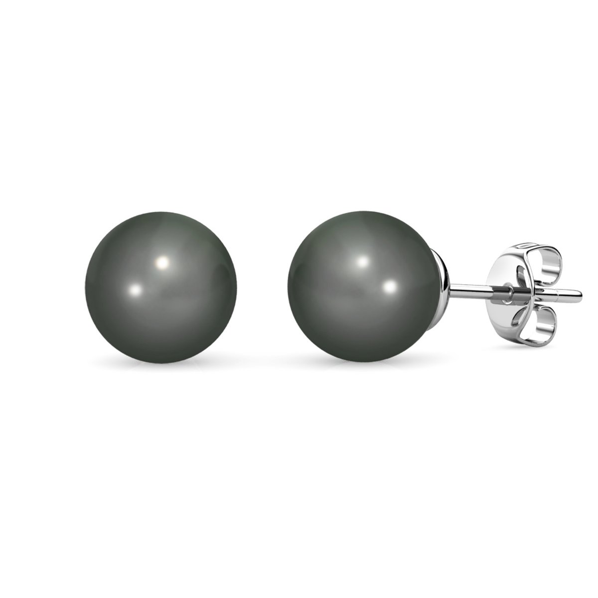 Boucles d'oreilles Coffret 7 Days Colourful Pearl - Argenté et Multi