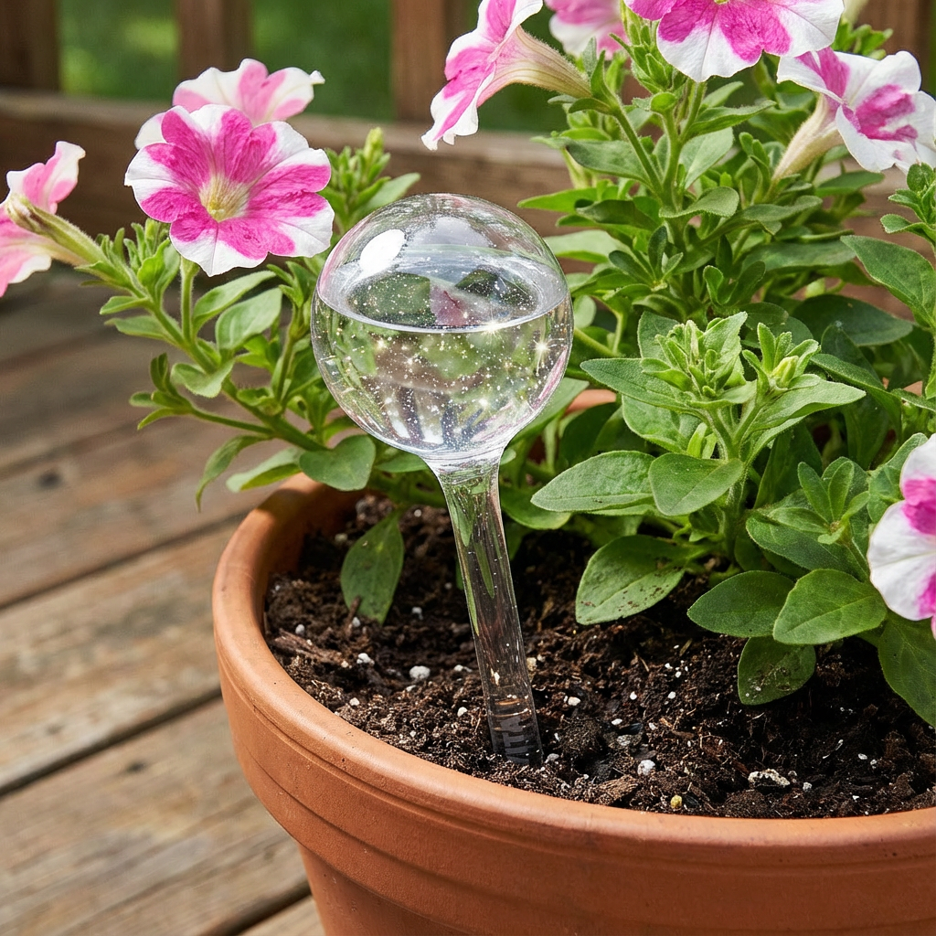 Plant Watering Globes - Set/2 - Self Watering Bulbs