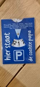 Parkeerschijf Papa