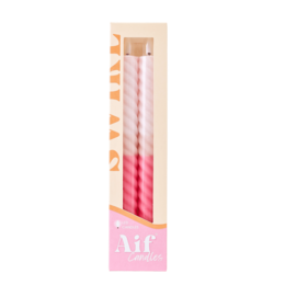 Vela LED en forma de remolino Amour Toujours - Juego de 2
