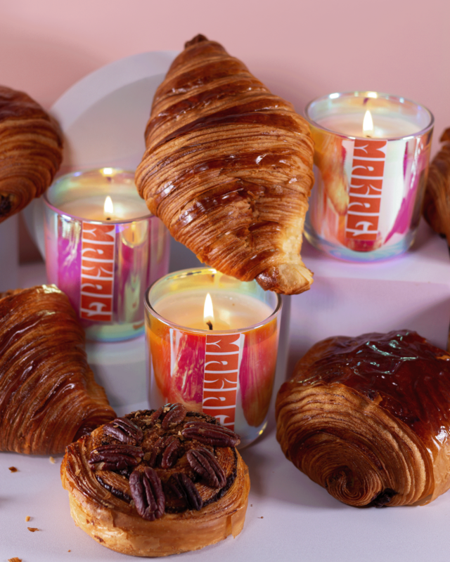 Fragrance candle Parisian Spice - warm pastry fragrance with maple, pecannies & spices