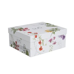 DUO FLOWERS Set of 2 Cups & Saucers 270ml, COLORS OF NATURE, giftbox