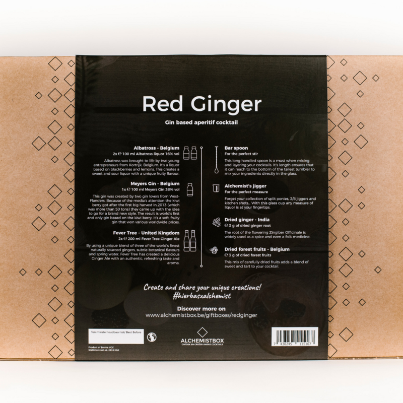 Red Ginger - 4 gin cocktails