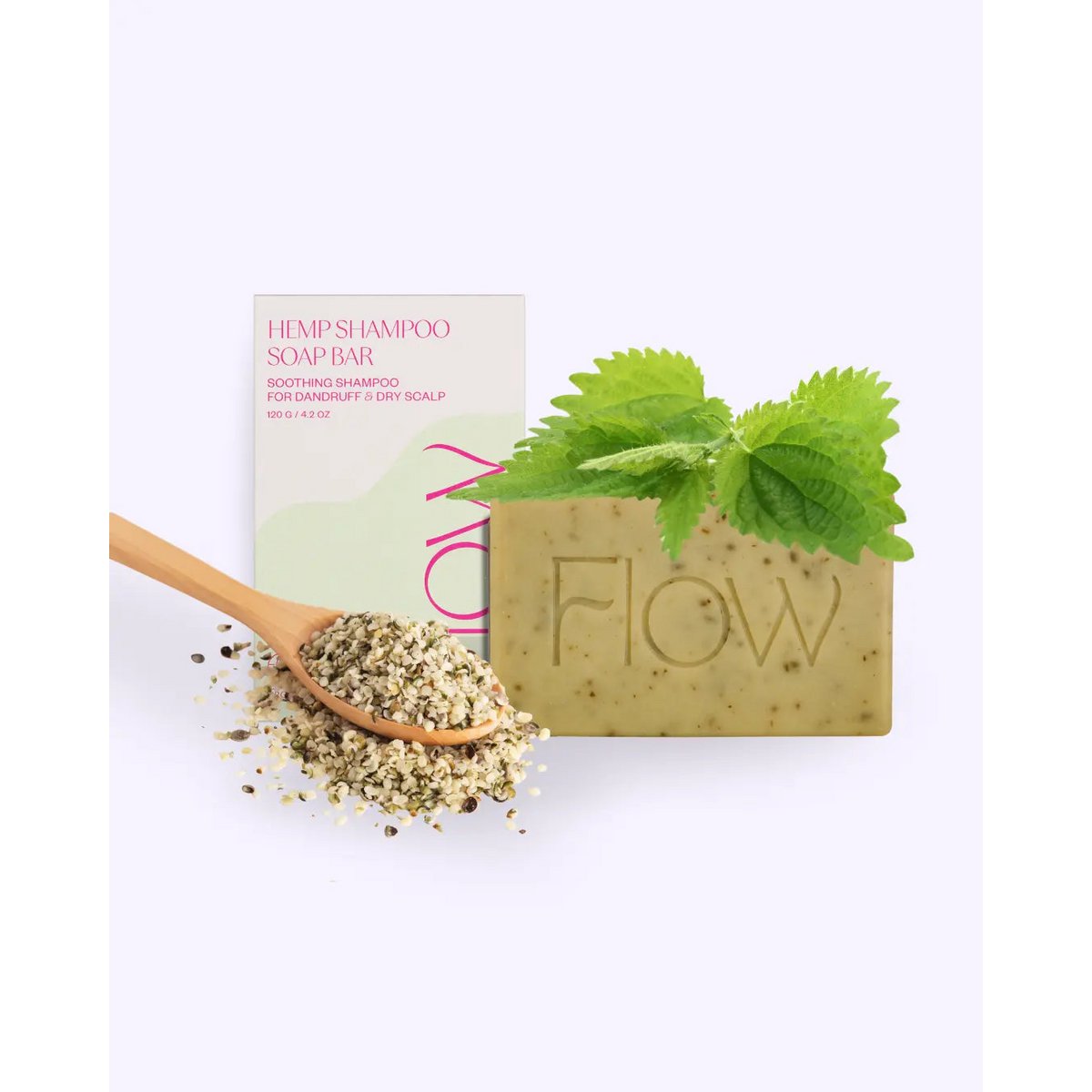 Shampoo bar Hennep - voor een problematische en droge hoofdhuid