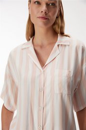 Blossom 11406 Frauen mit kurzem Ärmel und Hosen Set