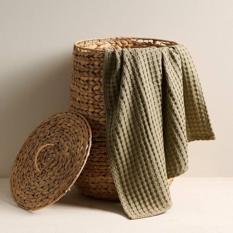 Katoenen Bamboe Handdoek Wafel - XL