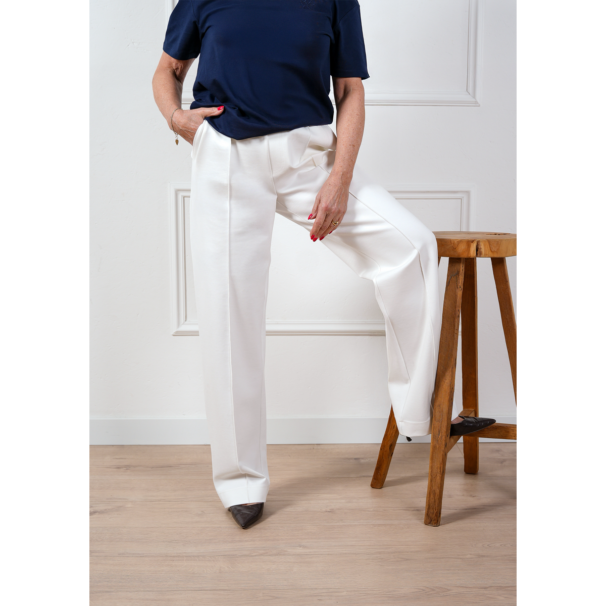 The Essential Pantalon – Crème