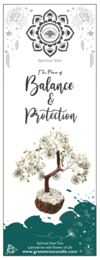 Labradorite Balance and Protection Gem tree Large
