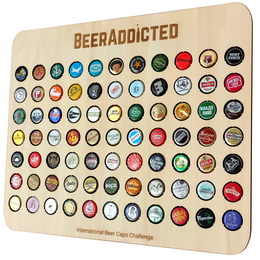 Scheda di raccolta tappi di birra