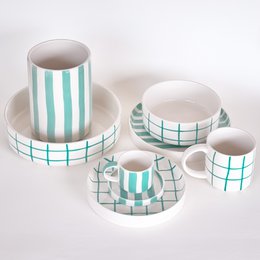 Becher Grid – amalfi mint