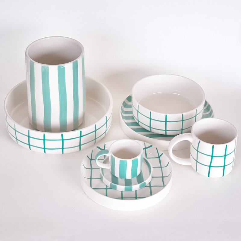 Becher Grid – amalfi mint