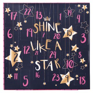 Shine Like Star makeup and beauty accessories advent calendar