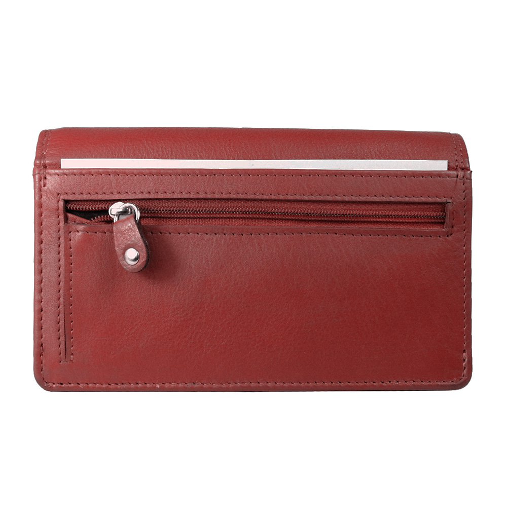 Portefeuille Femme en Cuir RFID - Portefeuille Femme en Cuir - Modèle Harmonica