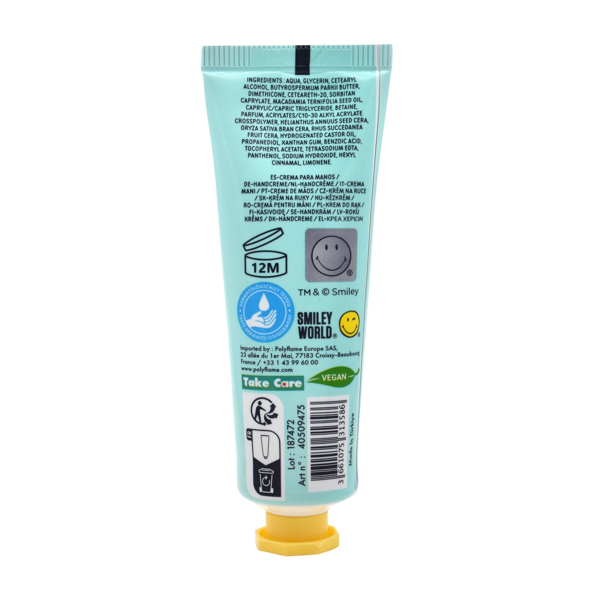SMILEY moisturizing hand cream 30 ml