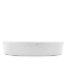 Molde redondo bajo 20cm Ignífugo blanco