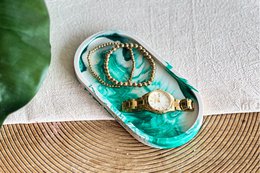 DIY-Paket Gießharzschale Grün