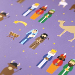 Papel de regalo Cuento de Navidad José