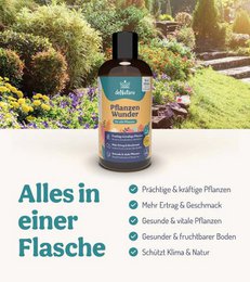 Duo miracoloso del giardino: miracoli delle piante e miracoli del suolo - ora in una confezione speciale con flacone spray!