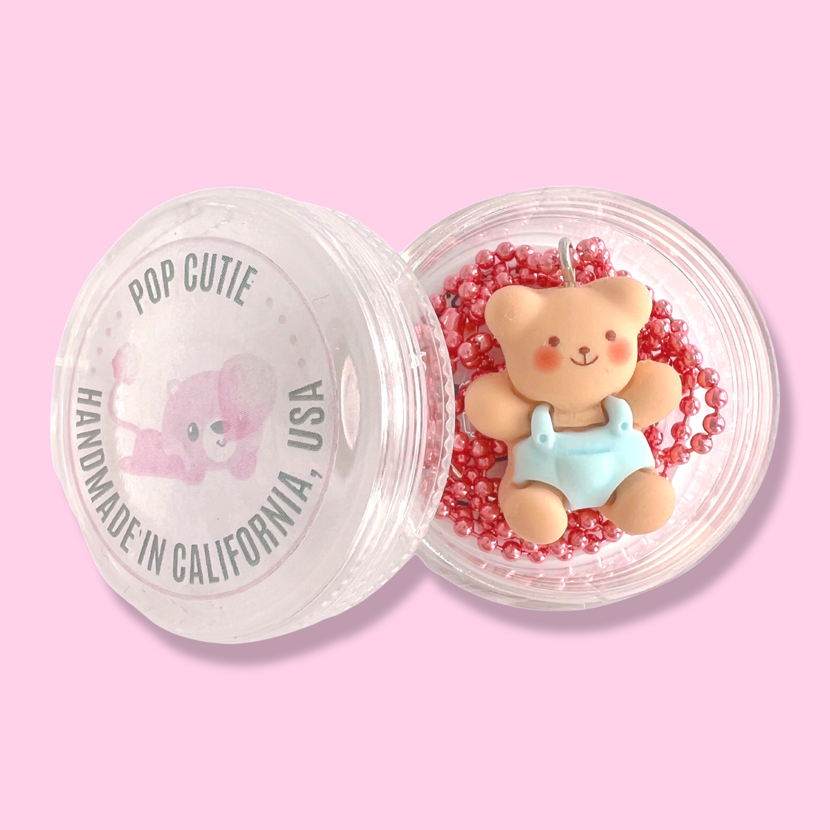 Pop Cutie Bear Pants Kinder-Halskette