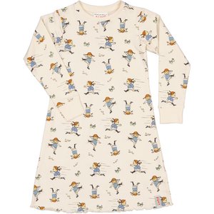 Nachthemd Pippi Langstrumpf zartes Beige