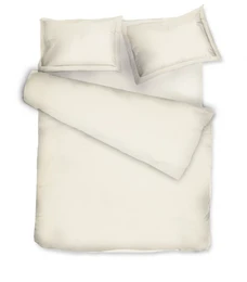 Satin-Bettwäsche-Set Solid Antique White