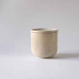 Bowl with lid MoxBowl Hollyhock - sand & speckels - 500ml