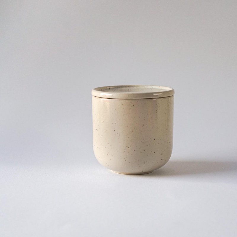 Cuenco con tapa MoxBowl Hollyhock - arena y motas - 500ml