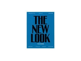 Rectangular blue jewelry box with compartments and the text "The New Look" printed on the front.
