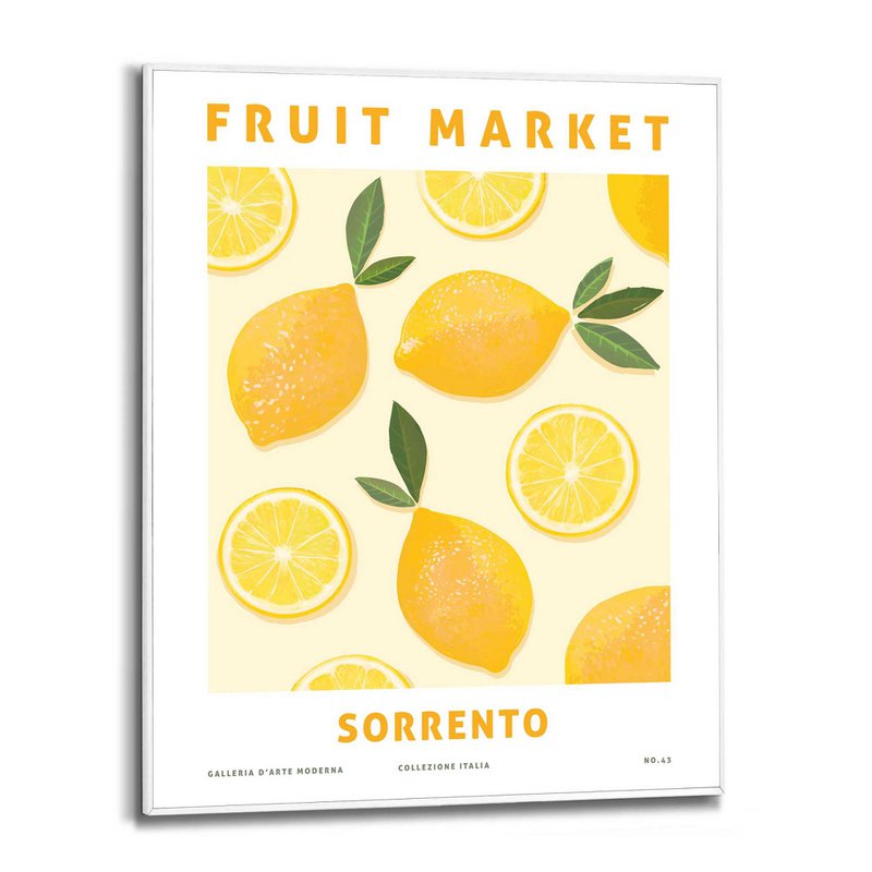 Painting Slim Frame Lemons 50x40