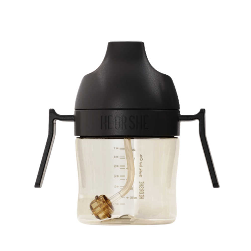 HEORSHE SIPPY TASSE SOINS DENTAIRES, 210 ml., 6+ NOIR