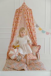 Ensemble de literie matelassée en coton pour les enfants «Garden d'été» - conception patchwork, petite taille