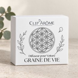 Clip'Arôme Graine de vie – Plaster Car Fragrance Diffuser 