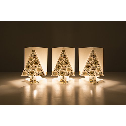 CARDLE Christmas Tree Green (Árbol de Navidad) - Portavelas Tarjetas de felicitación