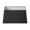Home Sweet Home Stoffen Lampenkap Black - 35 x 30 x 19 cm